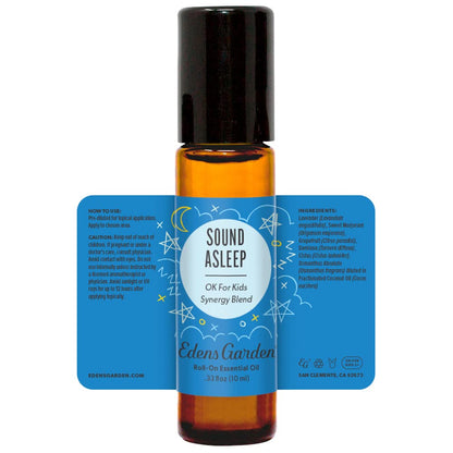 Edens Garden Sound Asleep Roll-On – 10 ml, 5% Diluted Essential Oils
