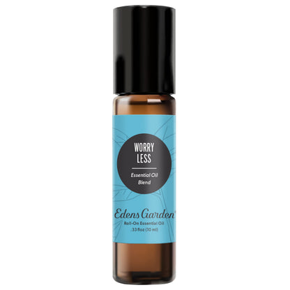 Edens Garden Worry Less Roll-On – 100% Pure Essential Oils, 10 ml