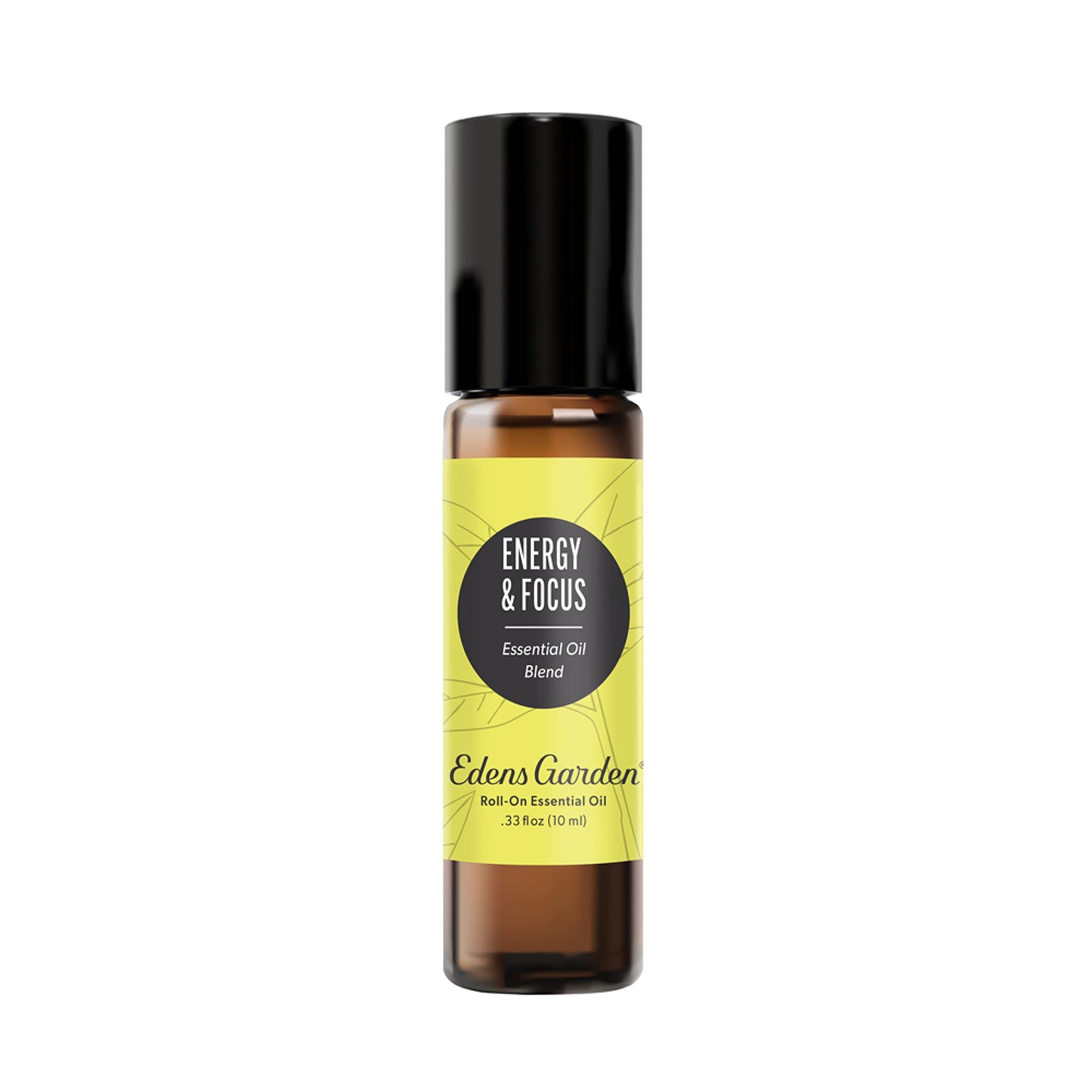 Edens Garden Energy & Focus Essential Oil Roll-On – 100% Pure, Premium Grade, Kid & Skin Safe