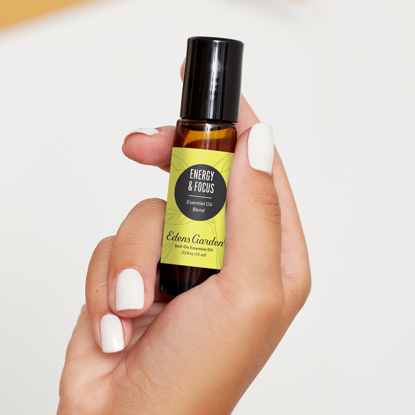 Edens Garden Energy & Focus Essential Oil Roll-On – 100% Pure, Premium Grade, Kid & Skin Safe