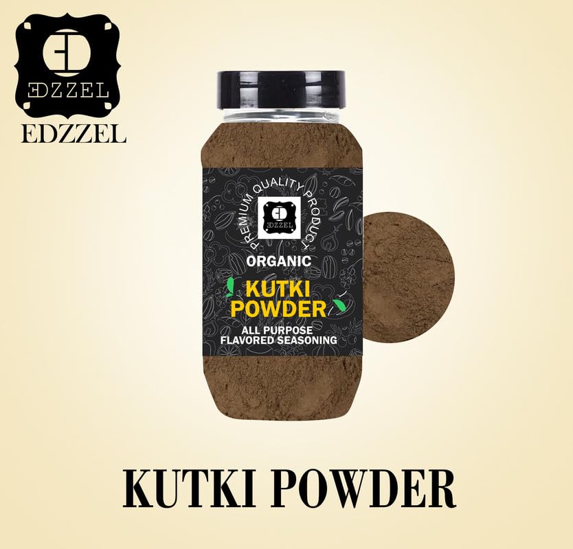 EDZZEL Organic Kutki Powder 2 Oz / 56.70 Gram (Pack Of 1) | Kutki Powder by EDZZEL
