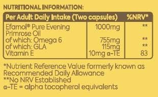 Efamol Evening Primrose Oil 500mg - 90 Capsules