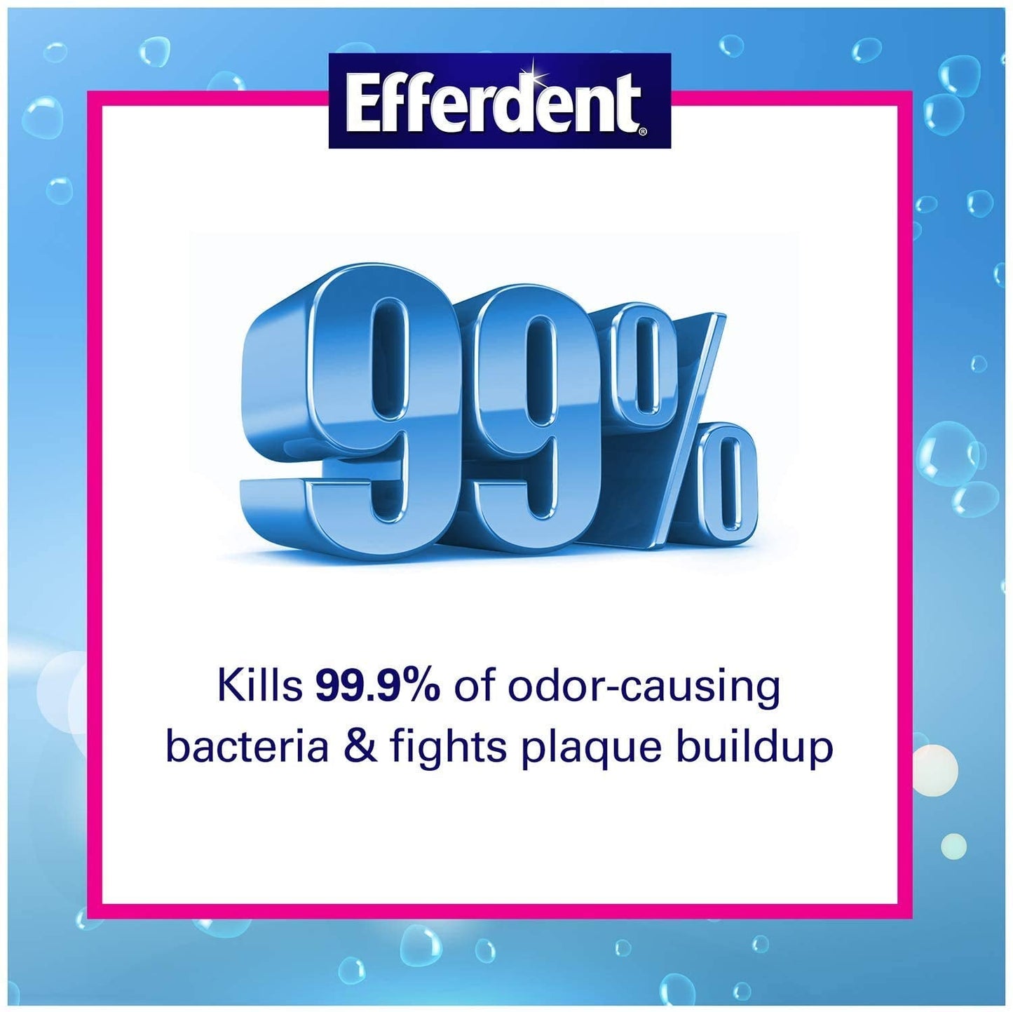 Efferdent Anti-Bacterial Denture Cleanser - 126 Count