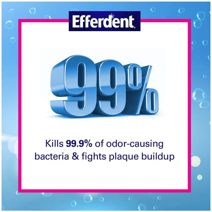 Efferdent Anti-Bacterial Denture Cleanser - 126 Count