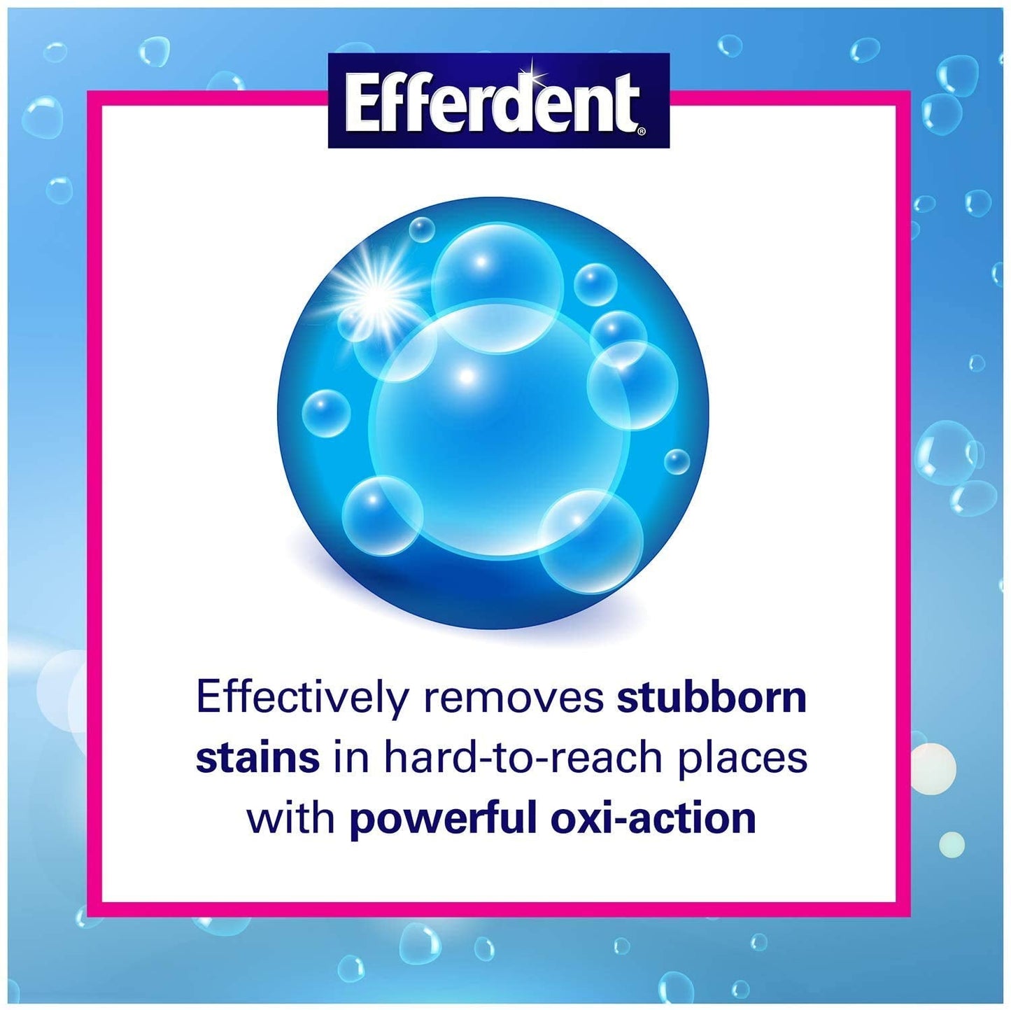 Efferdent Anti-Bacterial Denture Cleanser - 126 Count