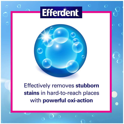 Efferdent Anti-Bacterial Denture Cleanser - 126 Count