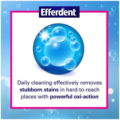 Efferdent Denture Cleaner, 102 ct | Denture Cleanser