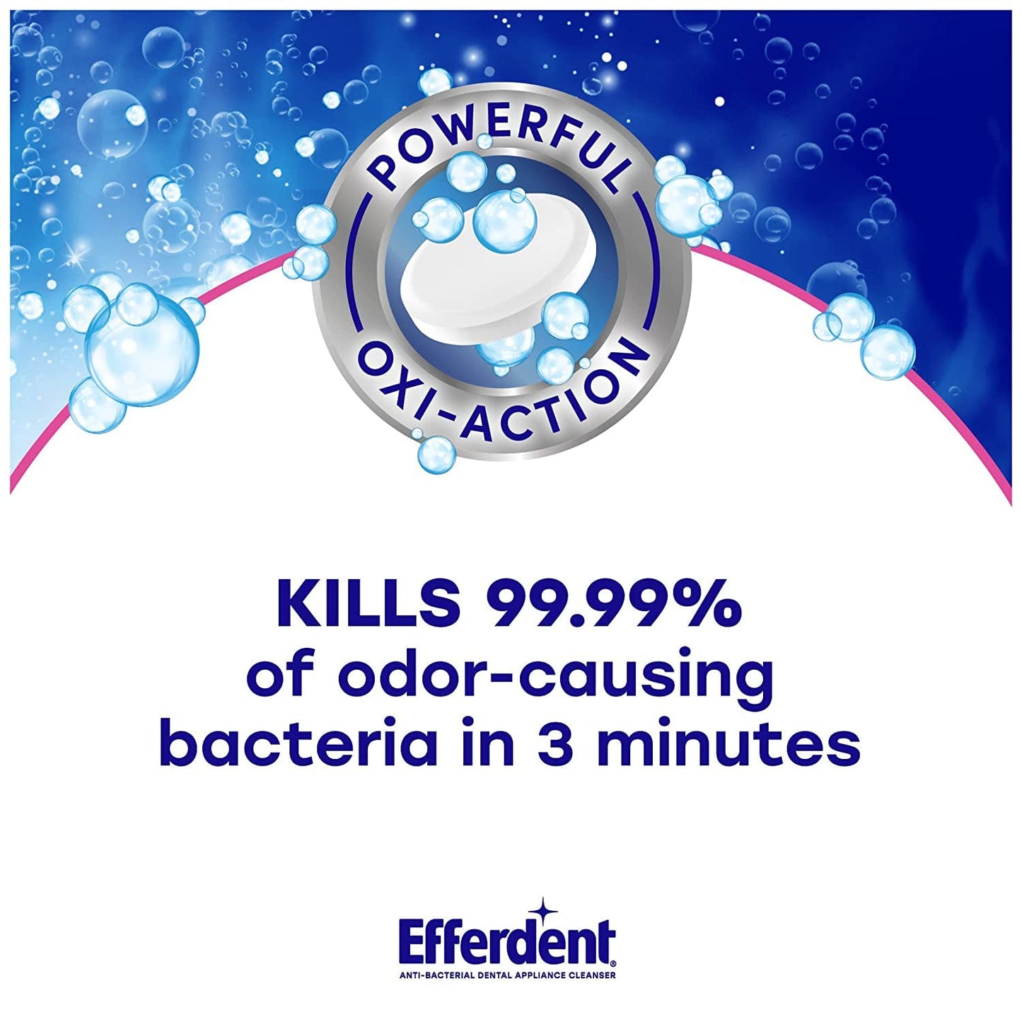 Efferdent Denture Cleanser Tablets – Complete Clean, 102 Tablets