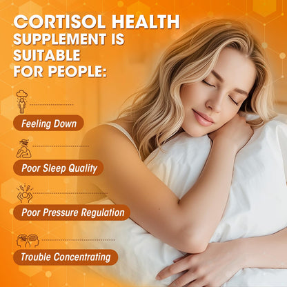 Efioist Cortisol Supplement for Women & Men – 25-in-1 Ashwagandha, Rhodiola, L-Theanine, Mood, Focus & Sleep Support | 30 Capsules