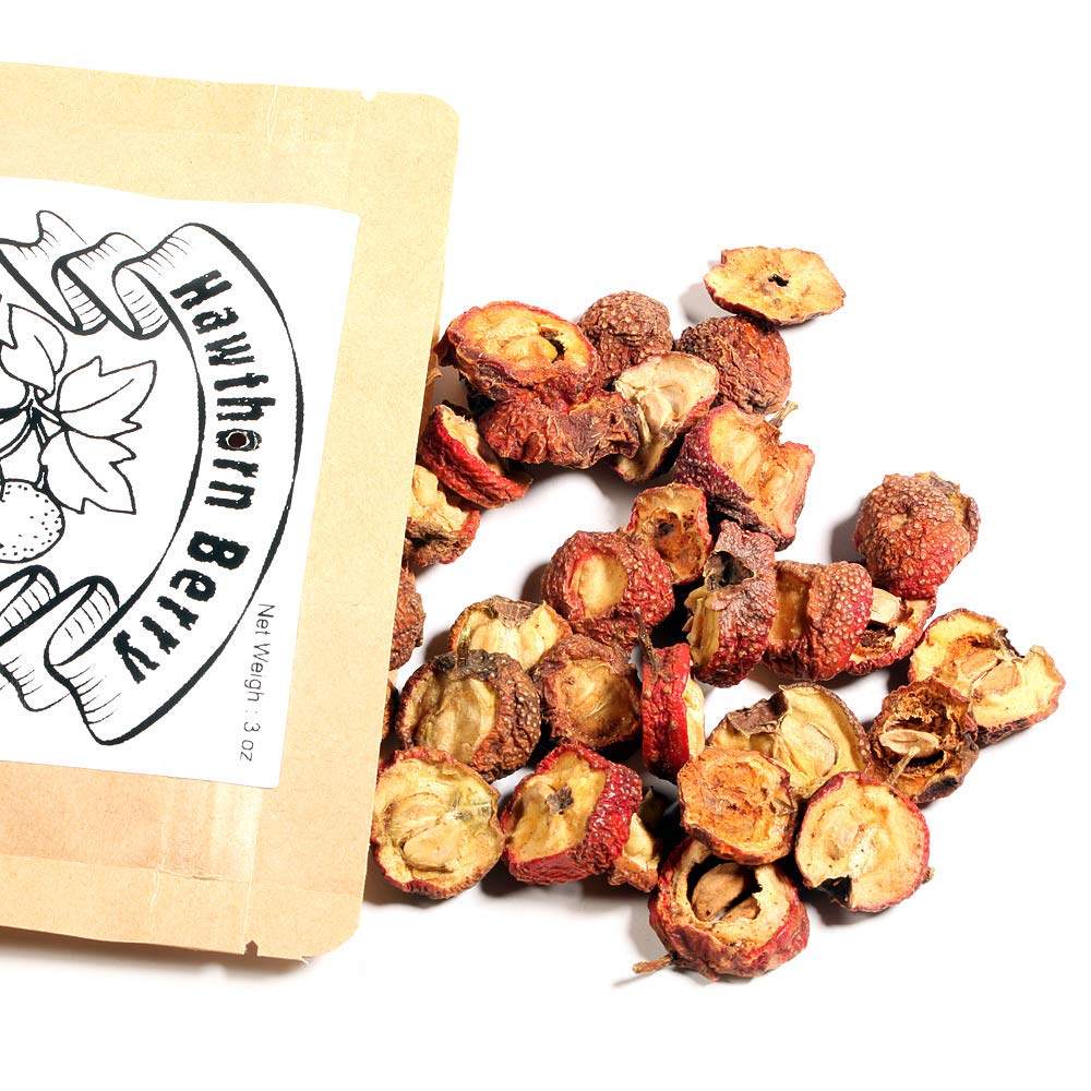 EidolonGreen Hawthorn Berry - Dried Bulk Herb 3 oz (88 g)