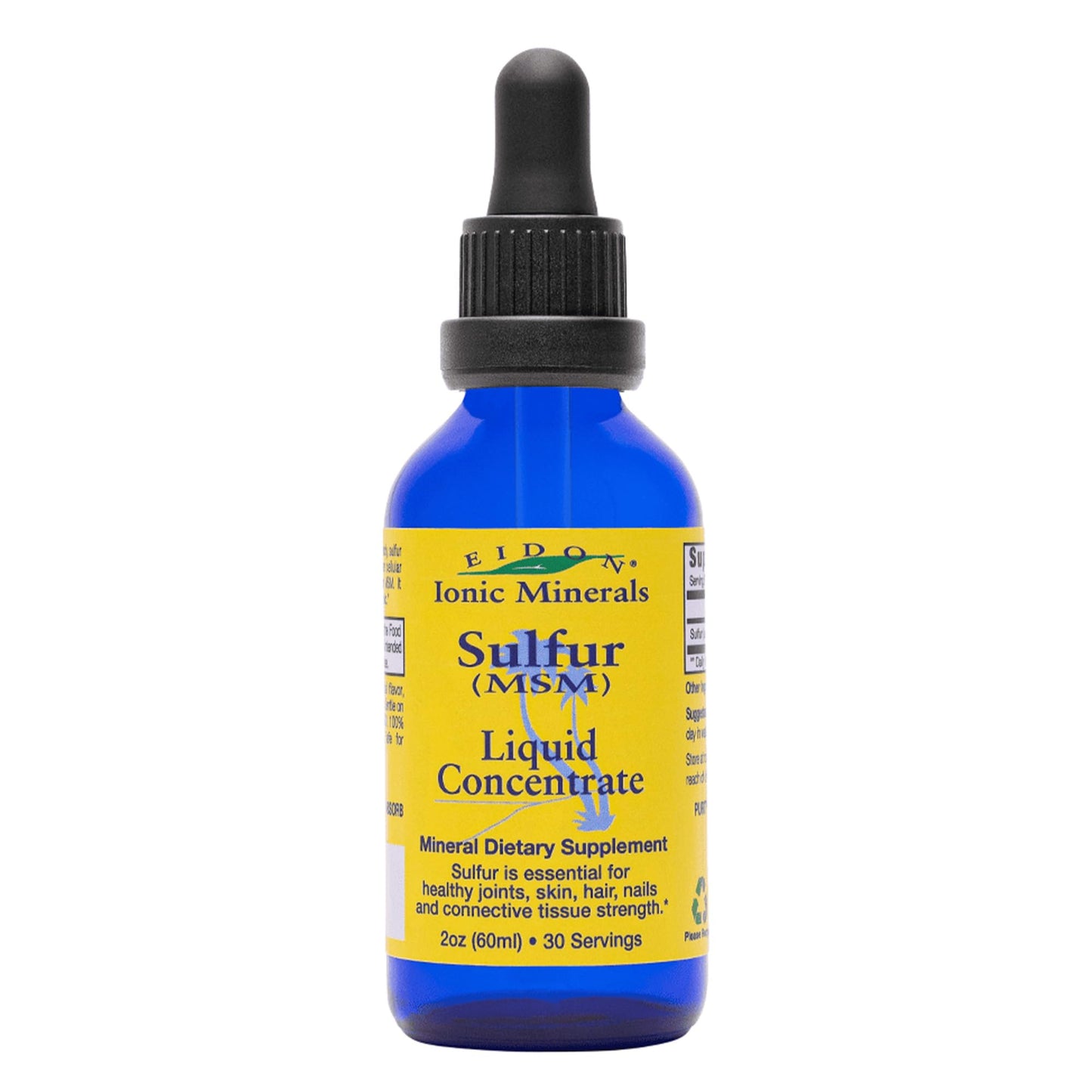 Eidon Ionic Minerals Liquid Sulfur Drops 2oz – Skin & Hair Support