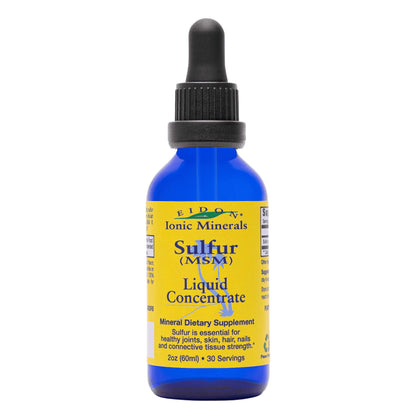 Eidon Ionic Minerals Liquid Sulfur Drops 2oz – Skin & Hair Support
