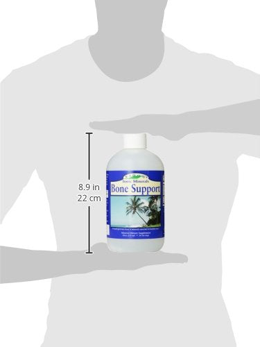 Eidon Mineral Wellness Liquid Supplement – Ionic Trace Minerals (Calcium, Magnesium, Zinc) Bioavailable – 18 oz