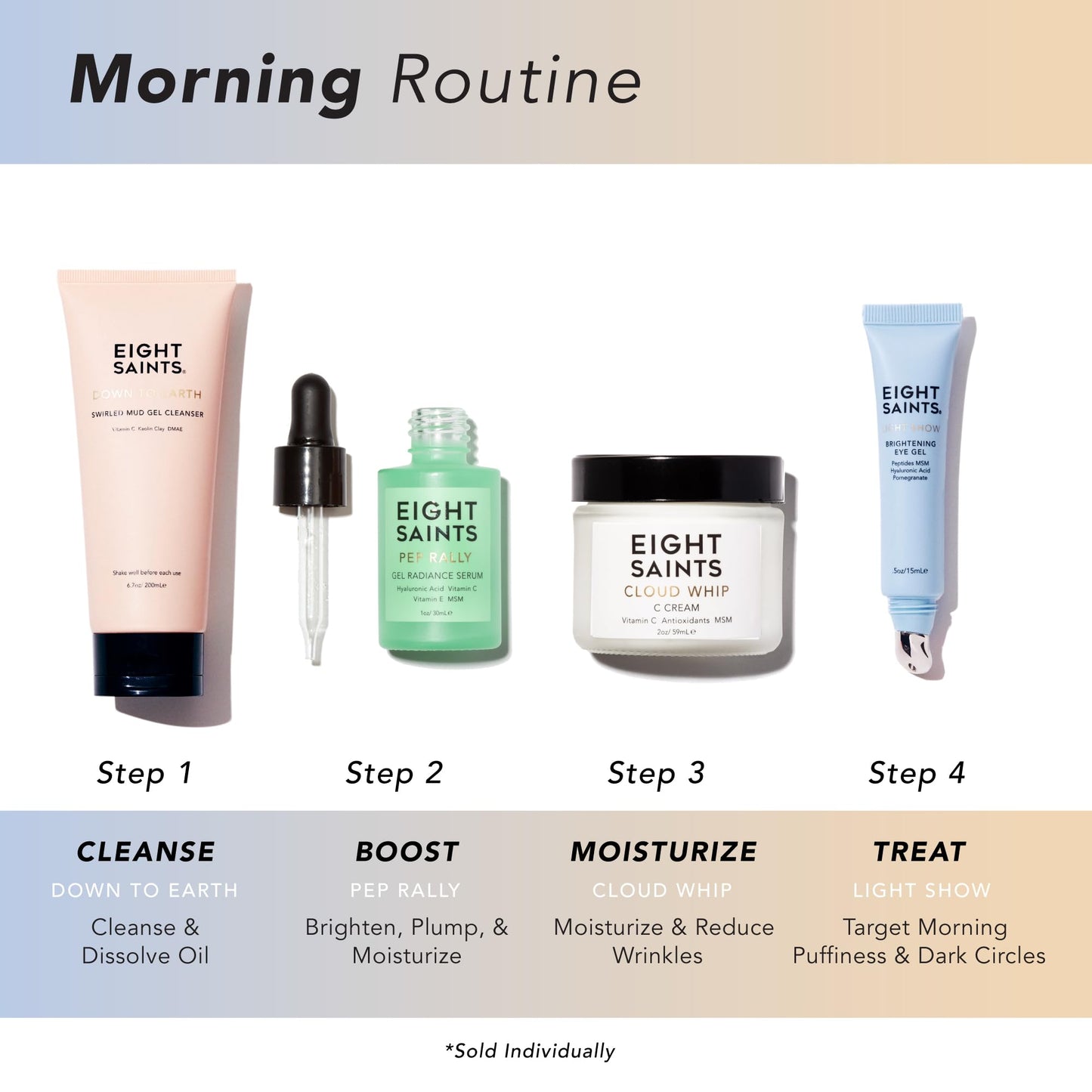 Eight Saints Cloud Whip Vitamin C Face Moisturizer – Day Cream for Hydration & Brightening