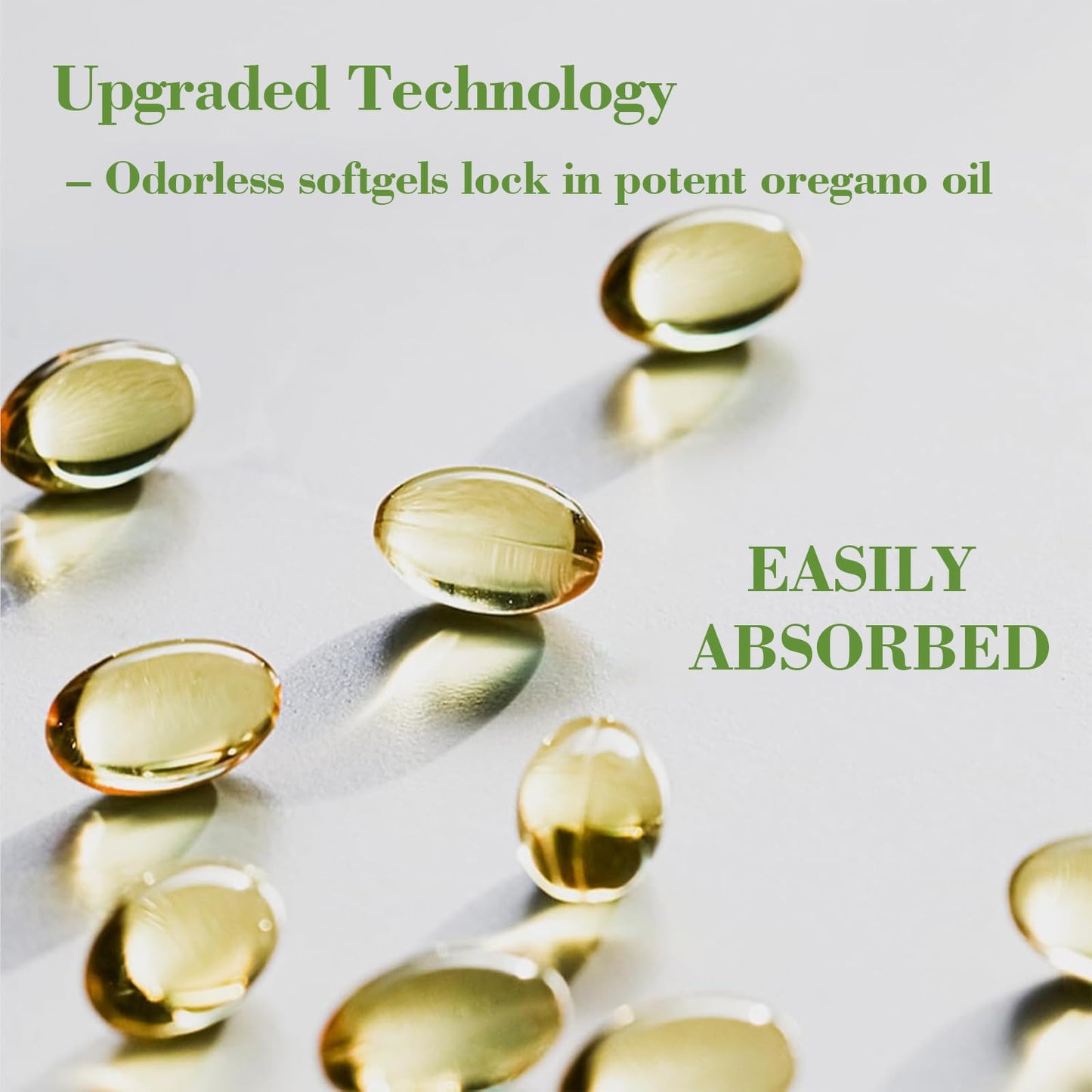 EILTEAU Oil of Oregano with Black Seed Oil - 6000mg Oregano Oil Capsules | Non-GMO, Gluten Free