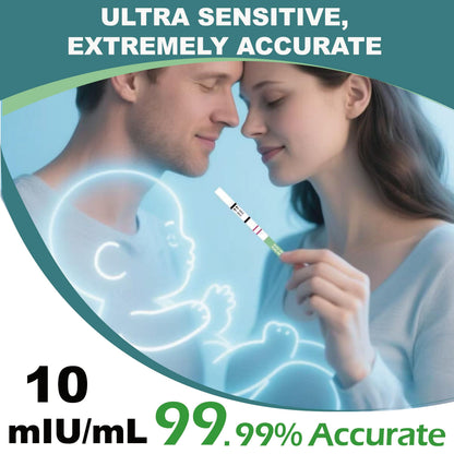 Elate Early Detection Pregnancy Test Strips – 6 Days Early, 100 Count