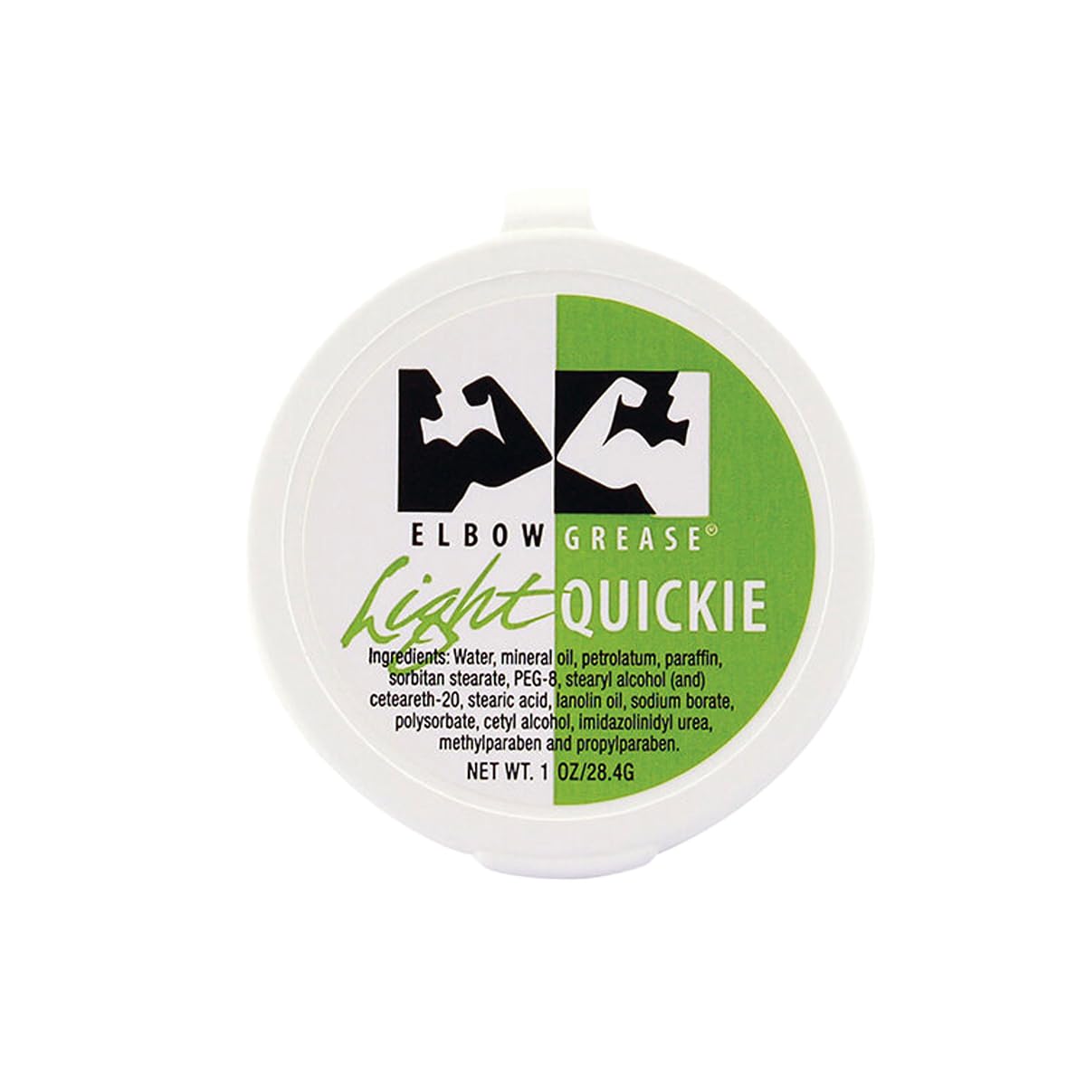 Elbow Grease Light Formula Quickie Massage Cream – Unscented, 1 oz