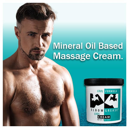 Elbow Grease Cool Massage Cream – 15 oz, Relaxation & Muscle Relief
