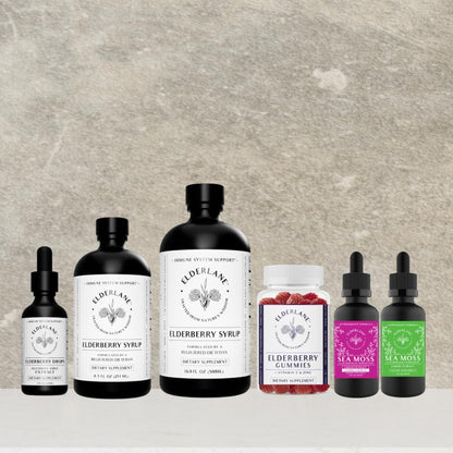 Elderlane Elderberry Syrup - Immune Support for Kids & Adults | Gluten-Free 8.5 Fl Oz