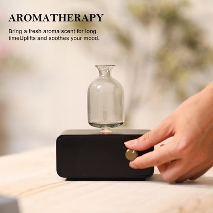 EldEast Aromatherapy Diffuser — Portable Waterless Nebulizing Diffuser with Timer & Auto Shut-Off