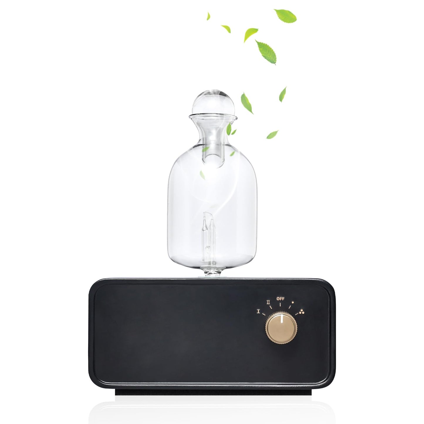 EldEast Aromatherapy Diffuser — Portable Waterless Nebulizing Diffuser with Timer & Auto Shut-Off