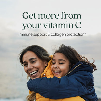 New Chapter Fermented Vitamin C + Elderberry – ONE Daily Immune Support, Collagen Protection, 60 Count