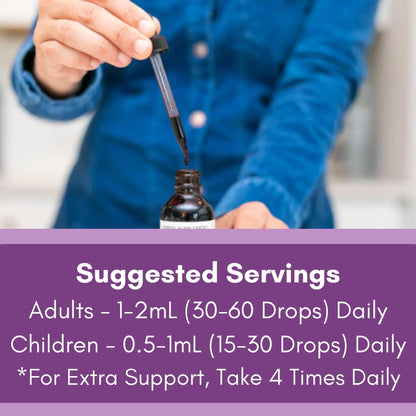 Elderberry Drops by Elderlane – Immune Support, Non-GMO, Vegan