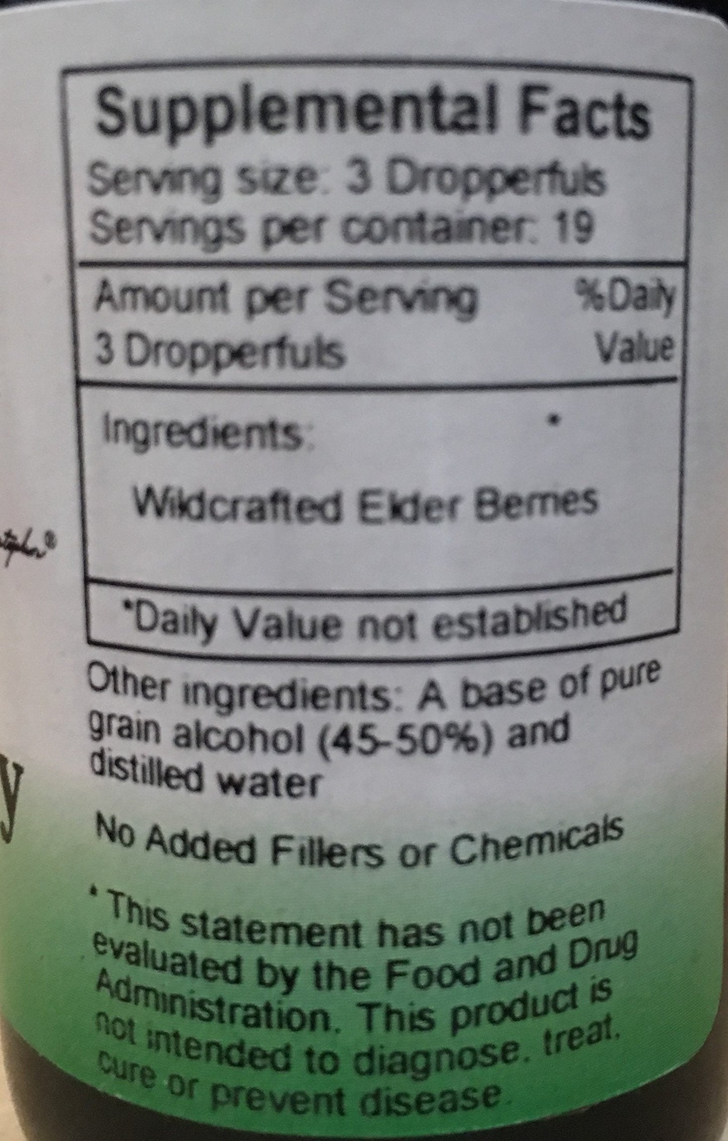 Elderberry Extract Dr. Christopher 2 oz Liquid