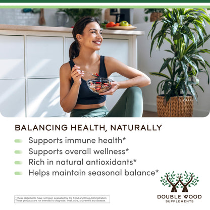 Organic Elderberry Liquid 2 oz - Immune Support | Double Wood
