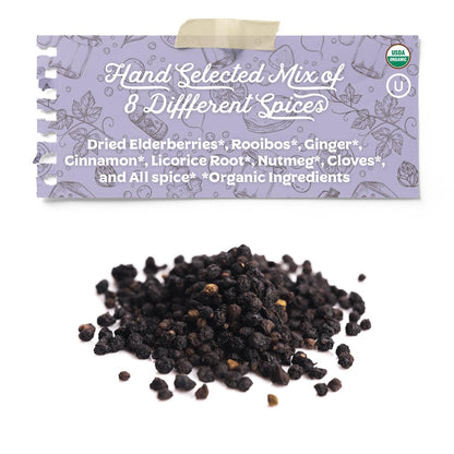Fermentaholics USDA Organic Dried Elderberry Syrup Kit – Make Your Own Syrup