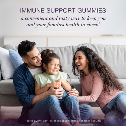NEW NORDIC Elderberry Vegan Gummies - Sugar Free Immune Support with Vitamin C (Adults & Kids 4+) 60 Count