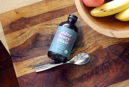 Fields Without Fences Elderberry Elixir – Immune Support for Adults & Kids | Organic, Farm-Fresh Elderberry Syrup | Made in the USA (4 oz)