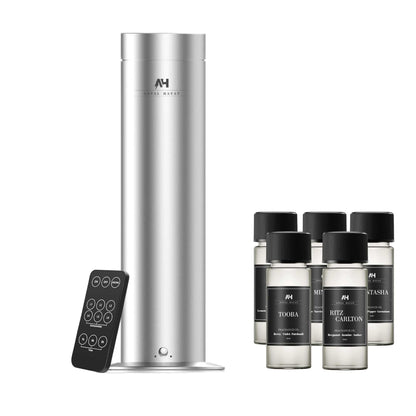 Electric Waterless Diffuser Starter Kit – 1000 sq ft Coverage + 5 Oils