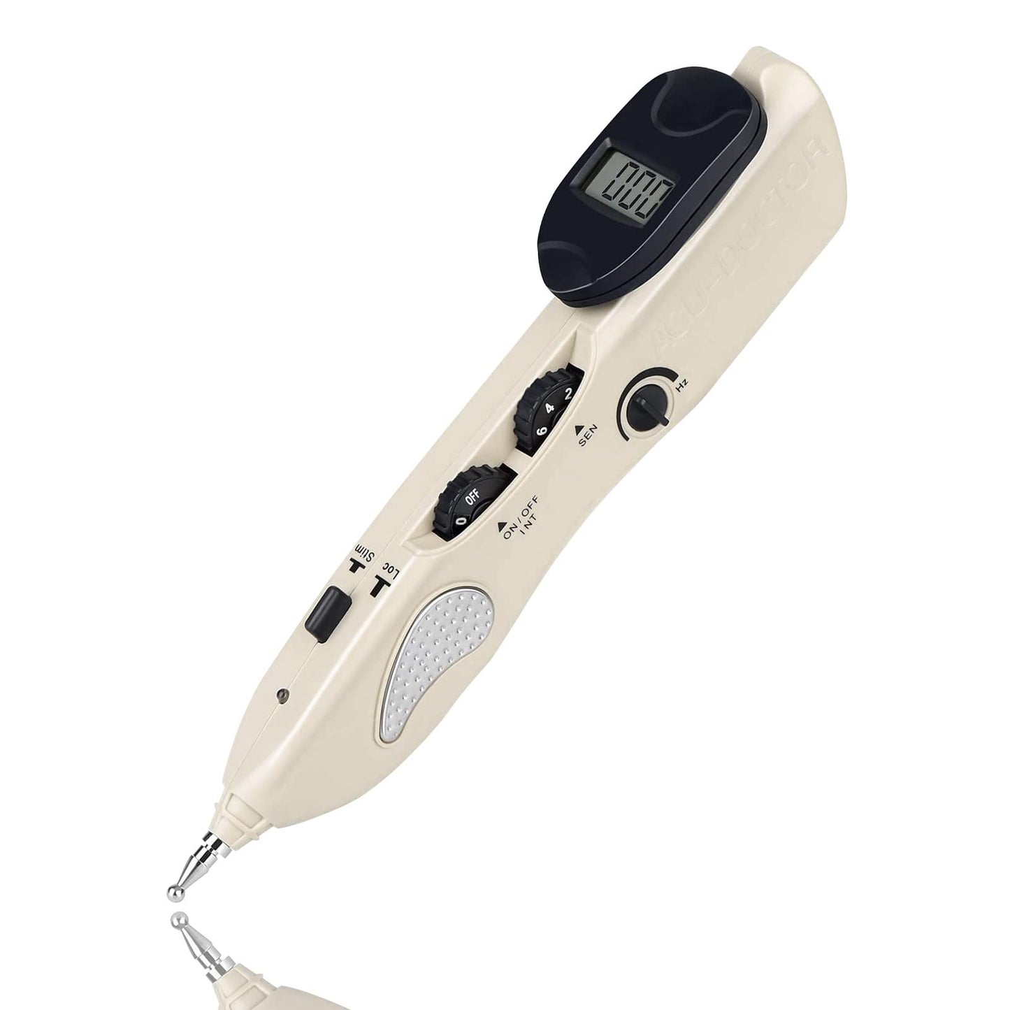 Electronic Acupuncture Pen – Pain Relief Therapy Meridian Pen with 3 Massage Heads | Rechargeable