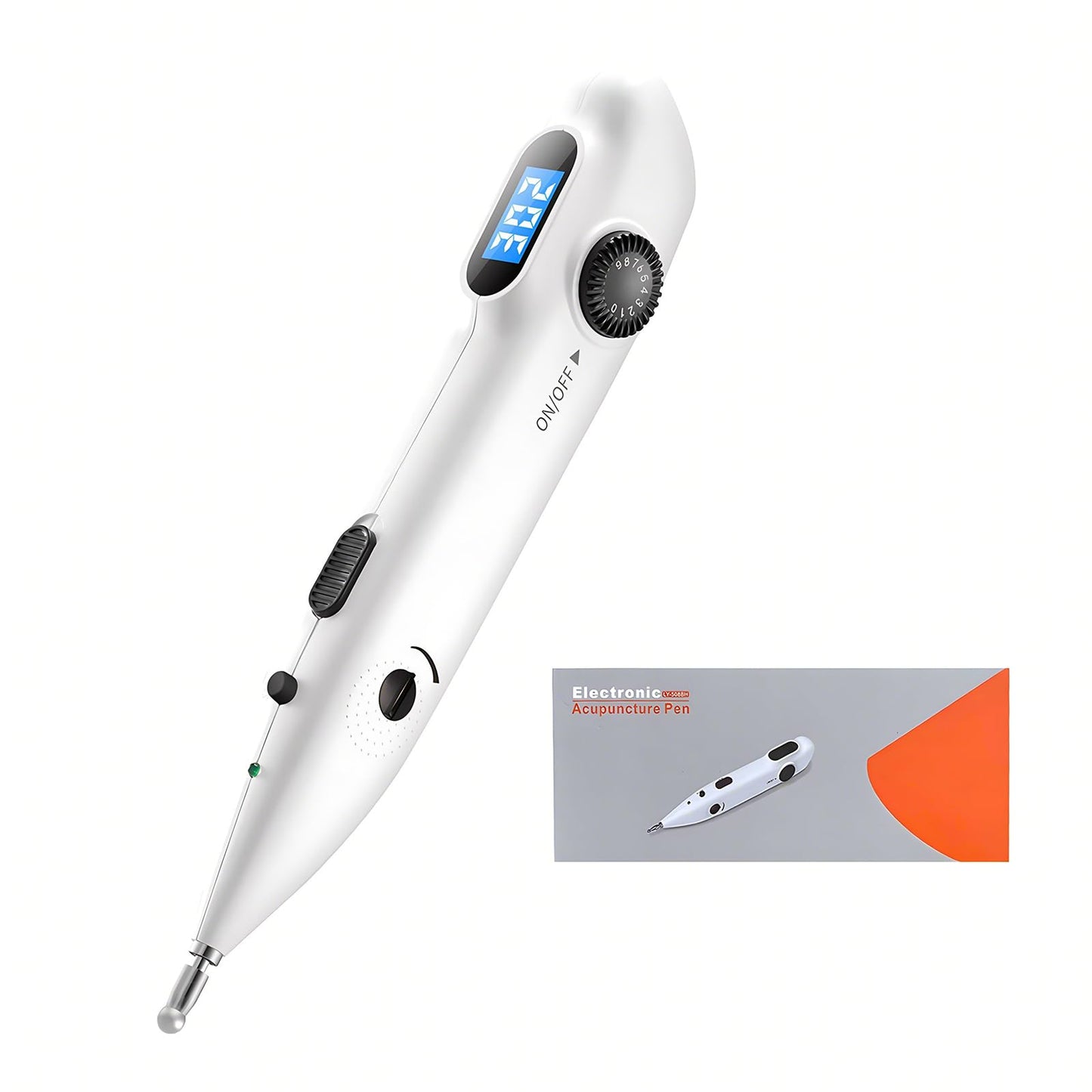 Electronic Acupuncture Pen - Rechargeable Acupressure Pen for Pain Relief