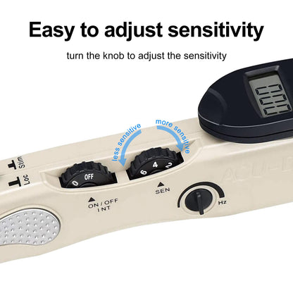 Electronic Acupuncture Pen – Pain Relief Therapy Meridian Pen with 3 Massage Heads | Rechargeable