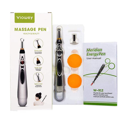 Electronic Acupuncture Pen - 3-in-1 Meridian Energy for Pain Relief