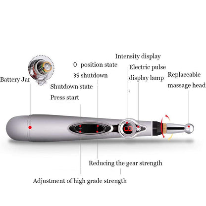 Electronic Acupuncture Pen - 3-in-1 Meridian Energy for Pain Relief