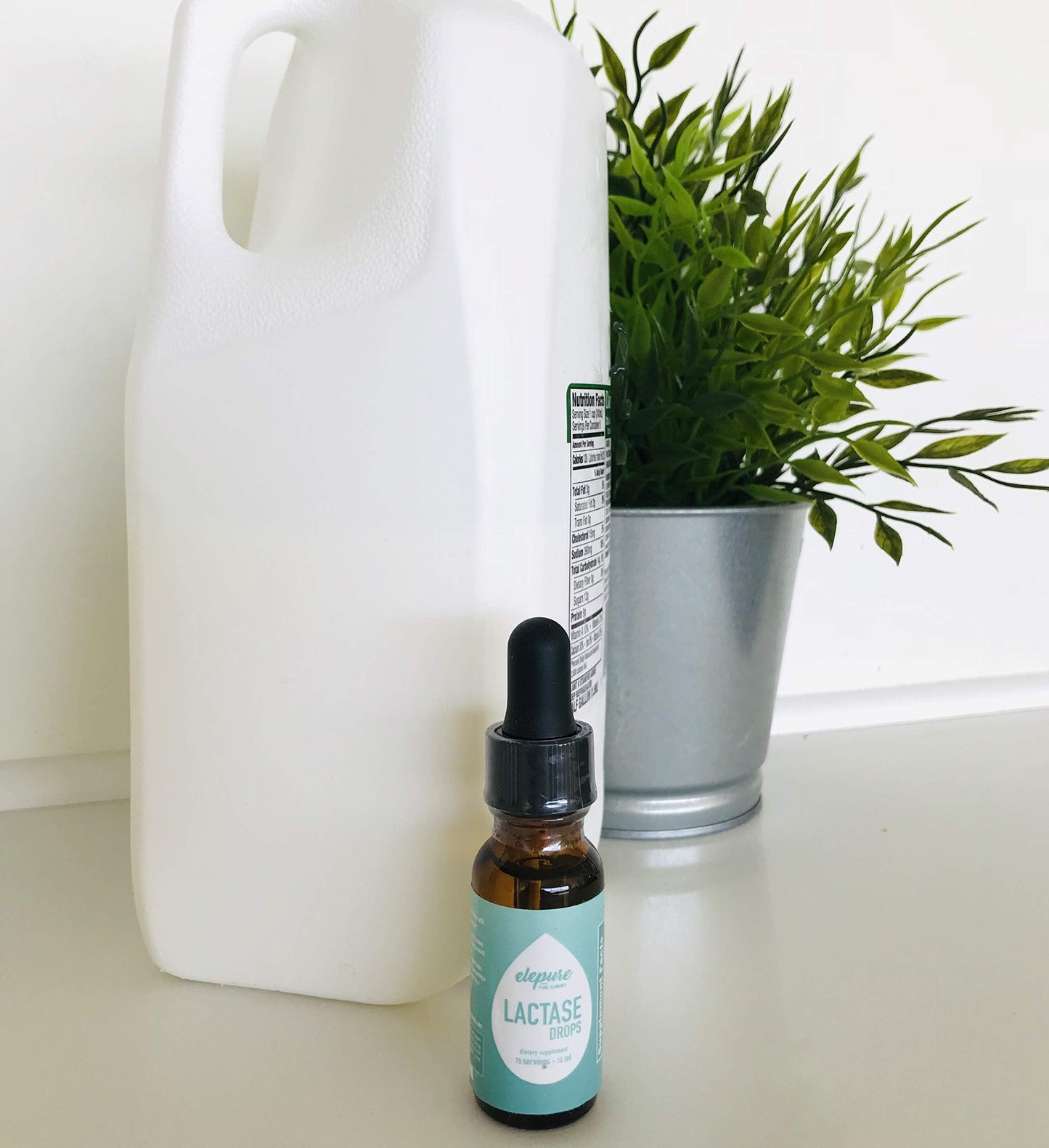 Elepure Pure Elements Lactase Drops - 100 Servings, 20 mL