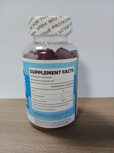 ElevateLife Creatine Monohydrate Gummies – Muscle Strength & Energy (Blueberry, 90 Count)