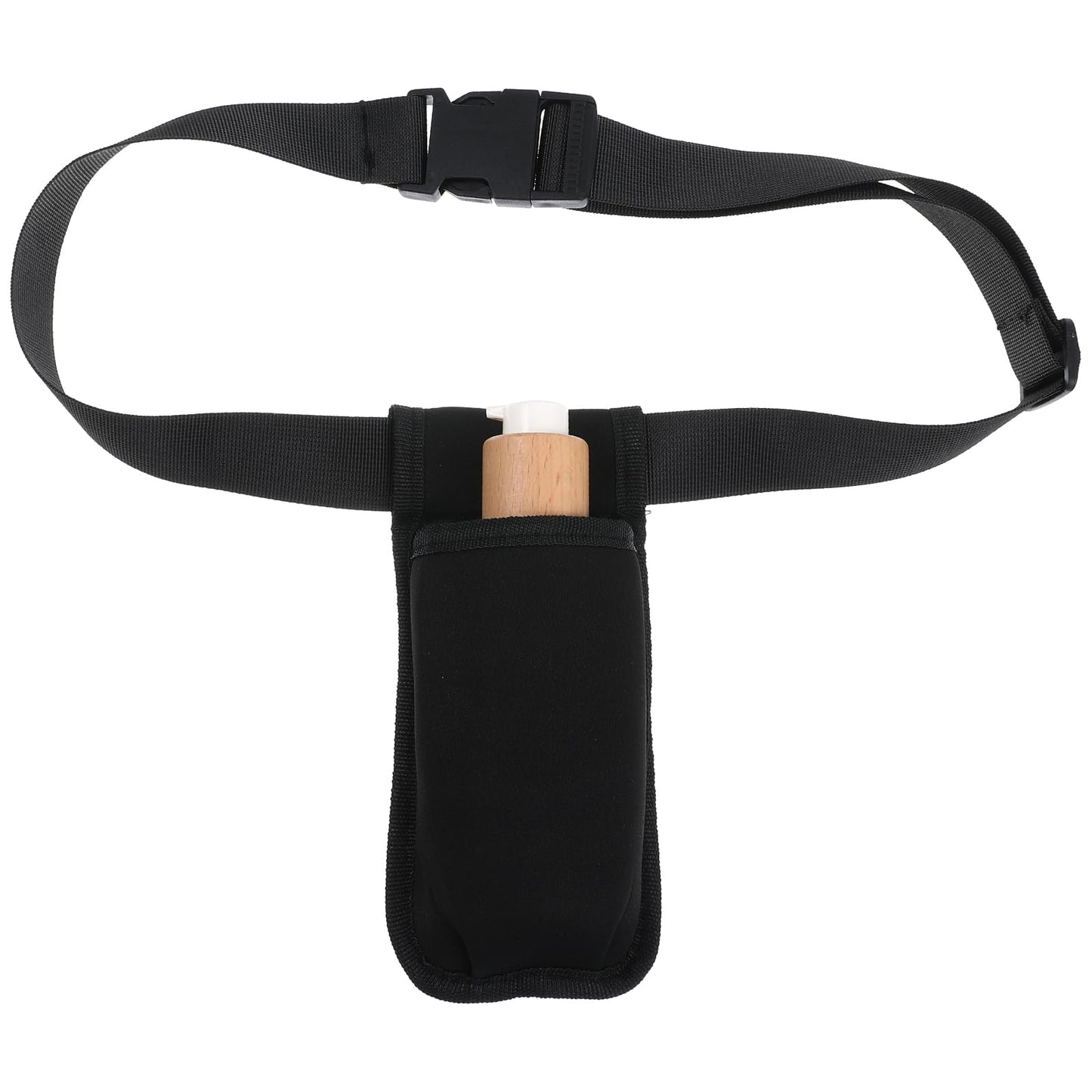 ElevateTech Massage Bottle Bag Waist Holder – Adjustable Neoprene Pouch for Oils & Lotions
