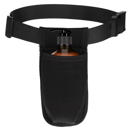 ElevateTech Massage Bottle Bag Waist Holder – Adjustable Neoprene Pouch for Oils & Lotions