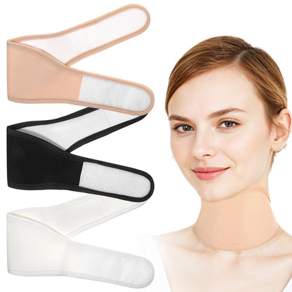 ElevateTech Castor Oil Neck Pack for Thyroid – 3 Pcs Reusable Organic Neck Wrap