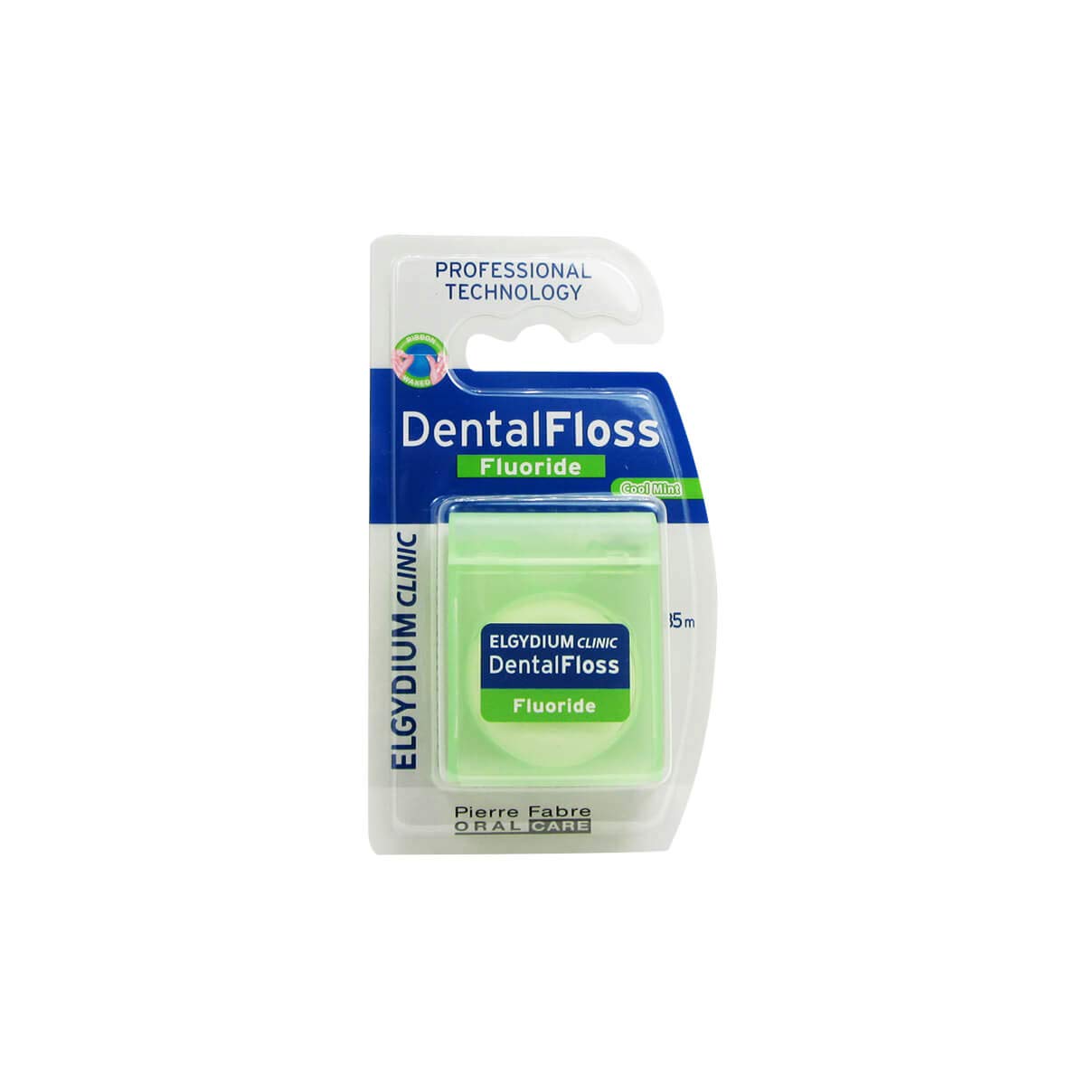 Elgydium Clinic Floss Mint 35m – Waxed Mint Dental Floss