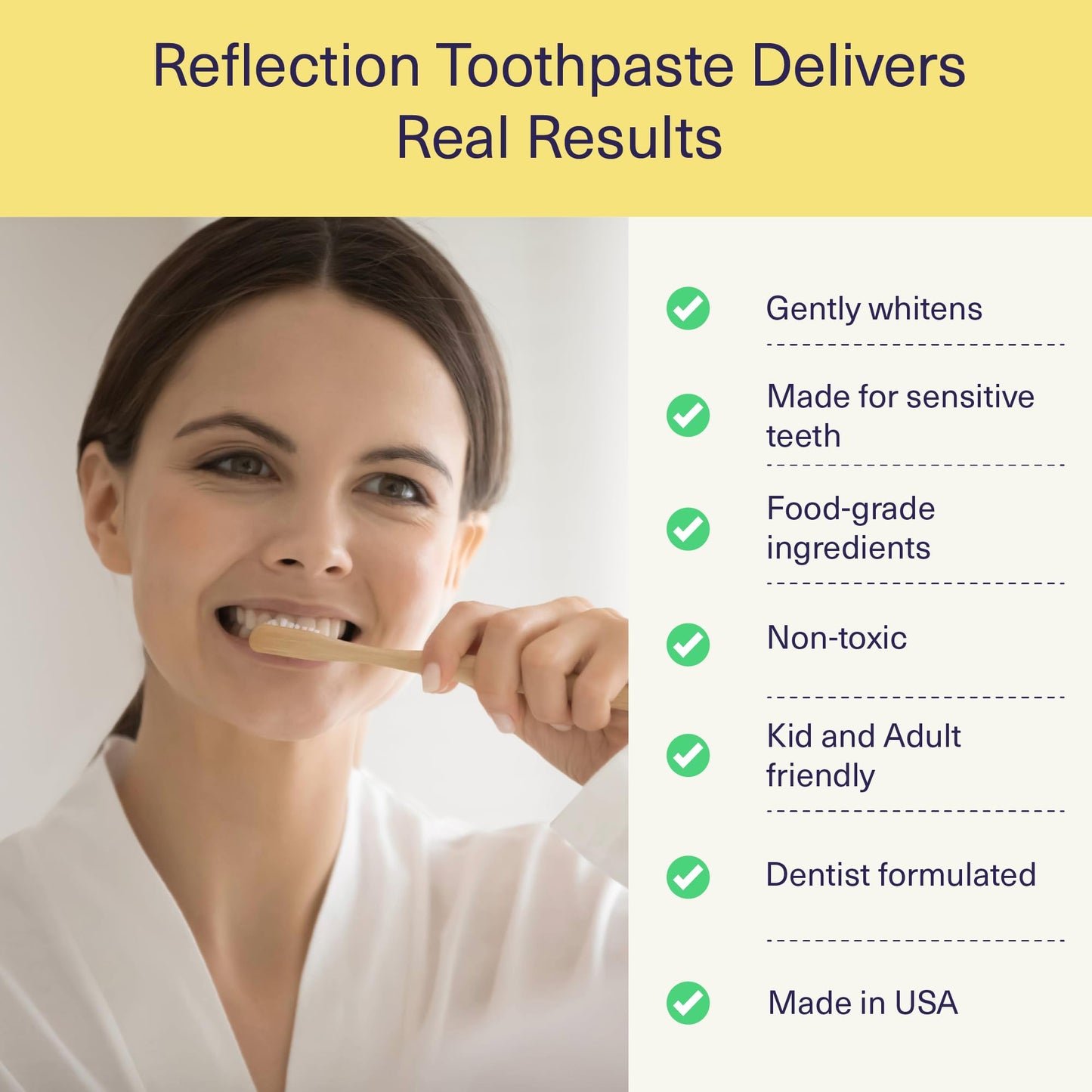 ELIMS Travel Size Nano Hydroxyapatite Toothpaste Fluoride Free 1oz – Whitening for Sensitive Teeth