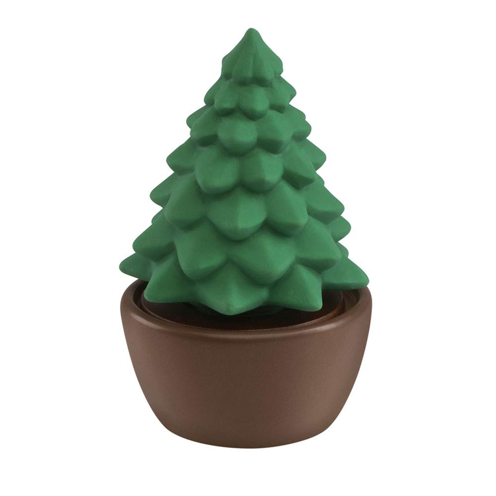 Ellia Evergreen Christmas Tree Porcelain Aroma Diffuser | Holiday Decor + Essential Oils