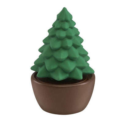 Ellia Evergreen Christmas Tree Porcelain Aroma Diffuser | Holiday Decor + Essential Oils