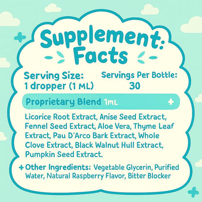 Ellora Gut Cleanse Drops - Gentle Gut & Colon Support | 30 Servings