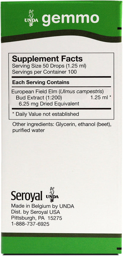 UNDA Gemmo Therapy Ulmus Campestris | Elm Bud Extract 4.2 fl oz