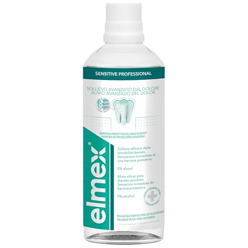 Elmex Sensitive Plus Mouthwash 400ml – Relief from Tooth Sensitivity & Enamel Protection